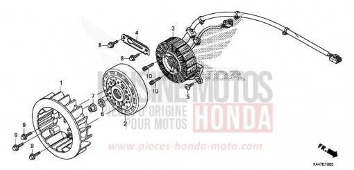 DEMARREUR GENERATEUR AC NSC110MPDK de 2019